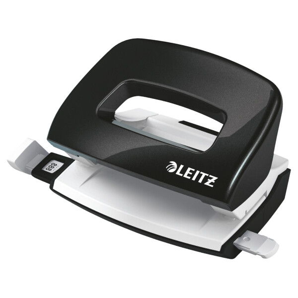 LEITZ Locher Mini NeXXt WOW 5060, perlweiß, im Karton
