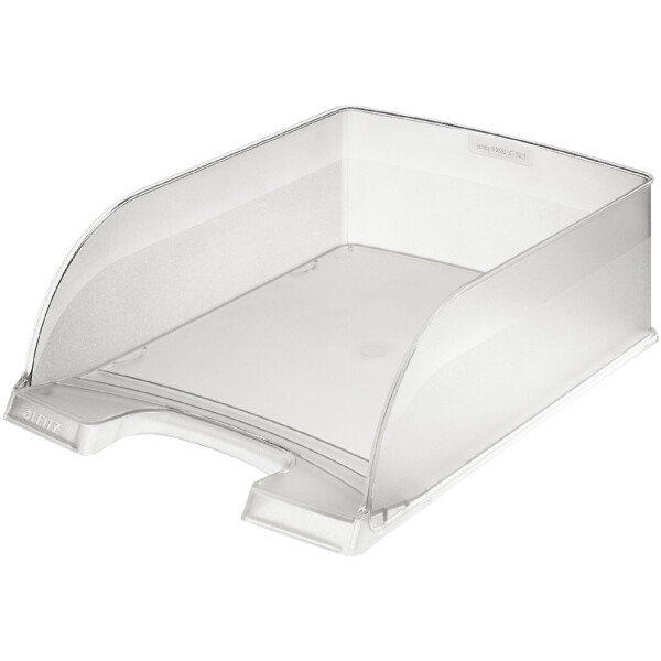 LEITZ Briefablage Plus Jumbo, DIN A4, Polystyrol, grau
