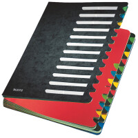 LEITZ Pultordner Deskorganizer Color, A4, 1-24 A-Z, blau