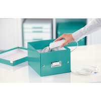 LEITZ Ablagebox Click & Store WOW, DIN A5, violett