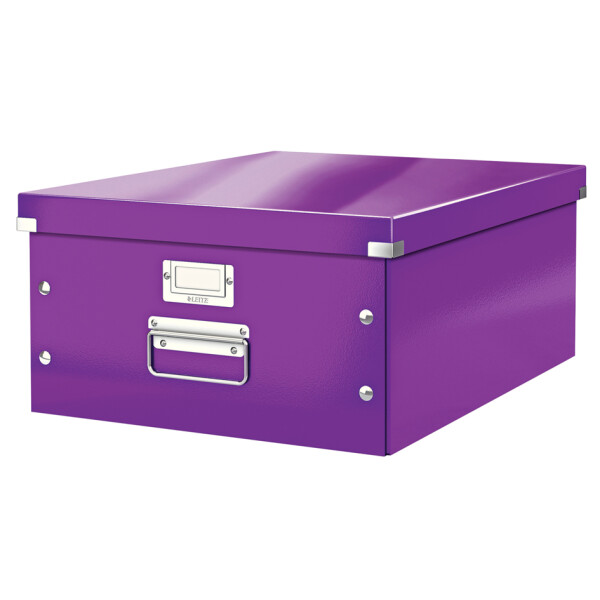 LEITZ Ablagebox Click & Store WOW, DIN A3, pink