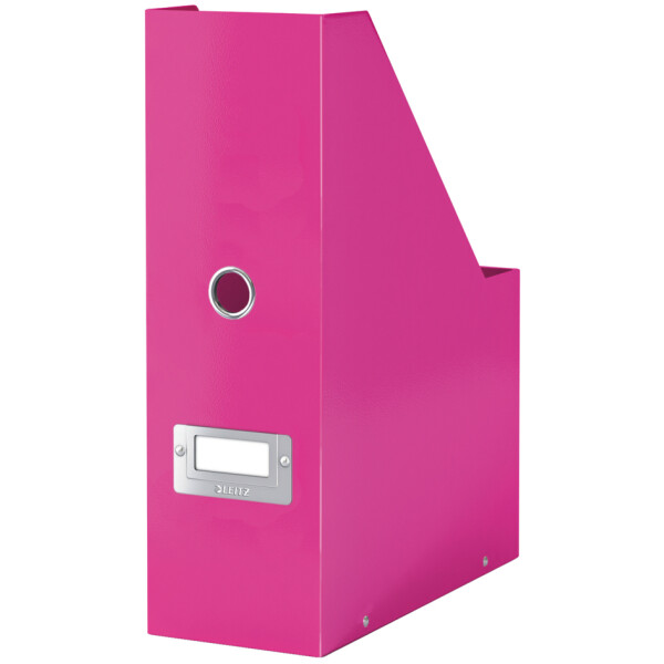 LEITZ Stehsammler Click & Store WOW, A4, Hartpappe, eisblau