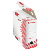 Esselte Archiv-Schachtel SPEEDBOX, DIN A4, weiß...