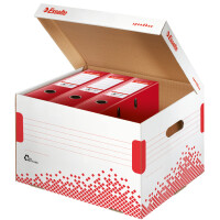 Esselte Archiv-Klappdeckelbox SPEEDBOX, Größe:...