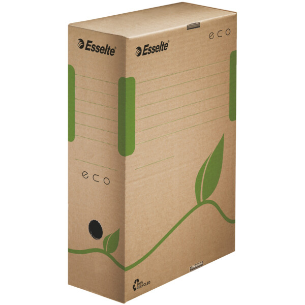 Esselte Archiv-Schachtel ECO, DIN A4, braun, (B)80 mm