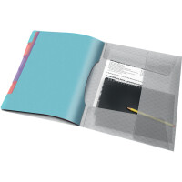 Esselte Ordnungsmappe ColourBreeze, A4, PP, 6 Fächer