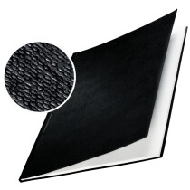 LEITZ Buchbindemappe impressBind, A4, 24,5 mm, schwarz, Hard