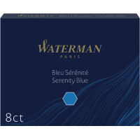 WATERMAN Standard-Großraum Tintenpatronen, schwarz