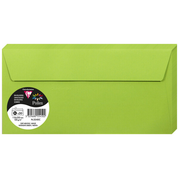 Pollen by Clairefontaine Briefumschlag DL, sonne