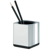 HAN Stifteköcher i-Line, Kunststoff, weiß schwarz