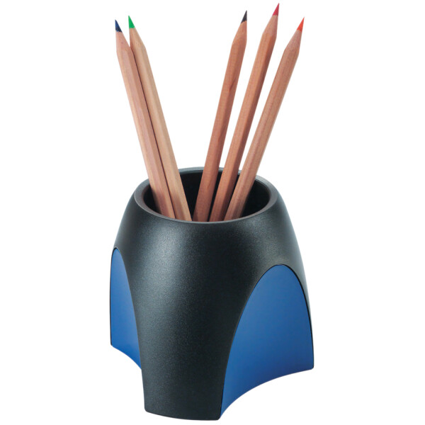 HAN Stifteköcher DELTA, Polystyrol, schwarz