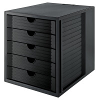 HAN Schubladenbox SYSTEMBOX KARMA, 5 Schübe, grau