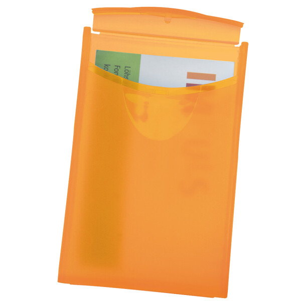 HAN Visitenkarten-Etui COGNITO, grau-transluzent