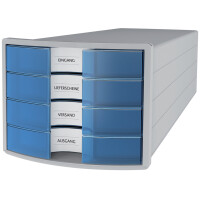 HAN Schubladenbox IMPULS 2.0, 4 Schübe, schwarz...