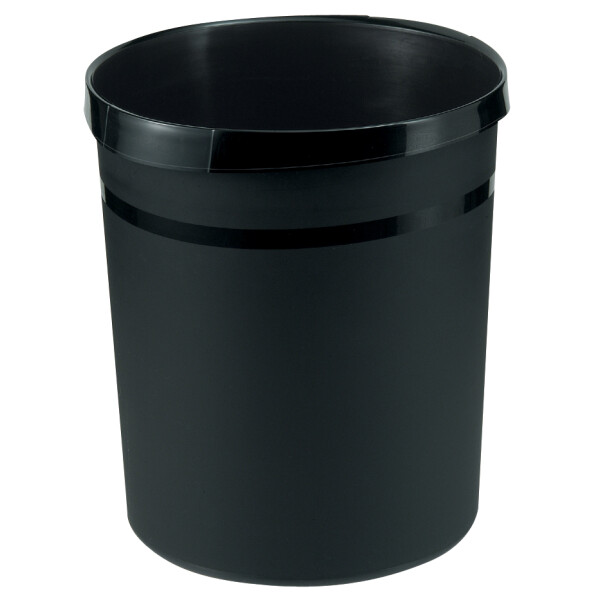 HAN Papierkorb GRIP, PP, 18 Liter, dunkelgrau