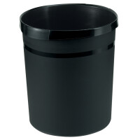 HAN Papierkorb GRIP, PP, 18 Liter, dunkelgrau