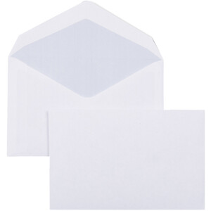 GPV Briefumschläge, 140 x 90 mm, weiß, nicht gummiert