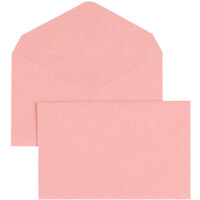 GPV Briefumschläge, 140 x 90 mm, rose, ungummiert