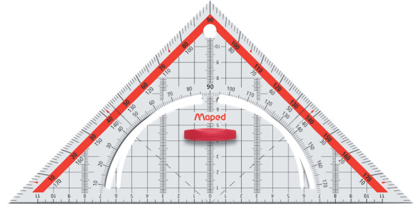 Maped Geometriedreieck Technic, Hypotenuse: 260 mm