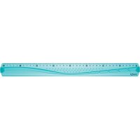 Maped Flachlineal Flex, 200 mm, aus Kunststoff, flexibel