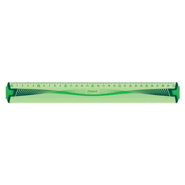 Maped Flachlineal Flex, 400 mm, aus Kunststoff, flexibel