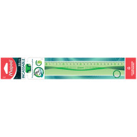 Maped Flachlineal Flex, 400 mm, aus Kunststoff, flexibel