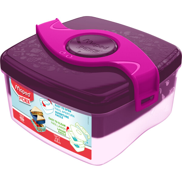 Maped PICNIK Brotdose ORIGINS LUNCH-BOX, 1,4 l, pink