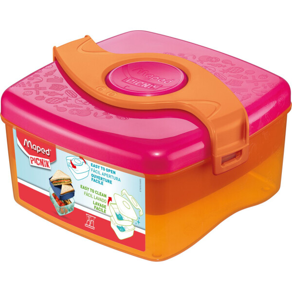 Maped PICNIK Brotdose ORIGINS LUNCH-BOX, 1,4 l, pink