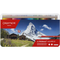 CARAN DACHE Buntstifte PRISMALO Aquarelle, 12er Metalletui