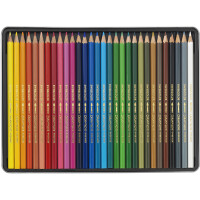 CARAN DACHE Buntstifte SWISSCOLOR Aquarelle,30er Metalletui