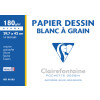 Clairefontaine Zeichenpapier "Blanc à Grain", 297 x 420 mm