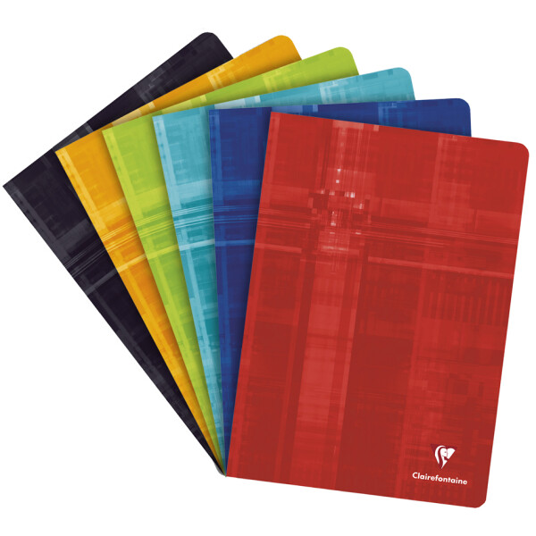 Clairefontaine Cahier piq&ucirc;re, A4, 144 pages, s&eacute;y&egrave;s