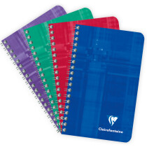 Clairefontaine Carnet spirale, 75 x 120 mm,...