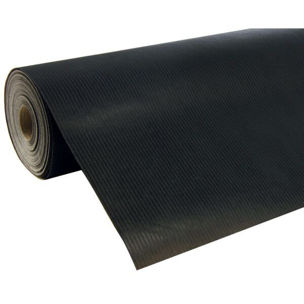 Clairefontaine Geschenkpapier "Uni", Secare-Rolle, schwarz