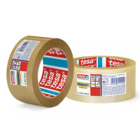 tesapack Verpackungsklebeband 4124, aus PVC, 50 mm x 66 m