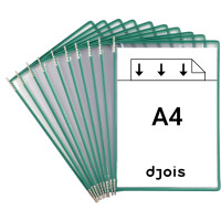 djois by tarifold Drehzapfentafel, DIN A4, grün