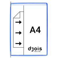 djois by tarifold Drehzapfentafel, DIN A4, blau