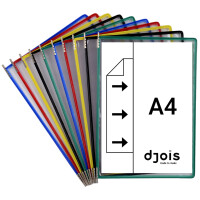 djois by tarifold Drehzapfentafel, DIN A4, blau