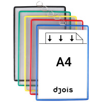 djois by tarifold Hängesichttafel, DIN A4 hoch, grün