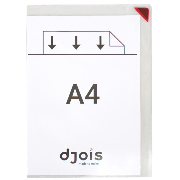 djois by tarifold Magnet-Tasche KANG Easy clic, DIN A3, rot