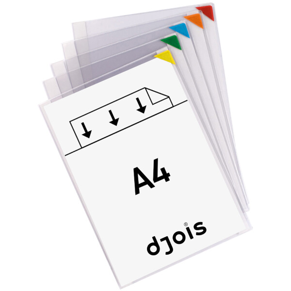 djois by tarifold Magnet-Tasche KANG Easy clic, DIN A3, rot