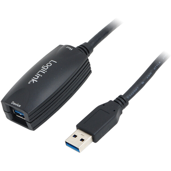 LogiLink USB 3.0 Verl&auml;ngerungskabel, kaskadierbar, 5,0 m