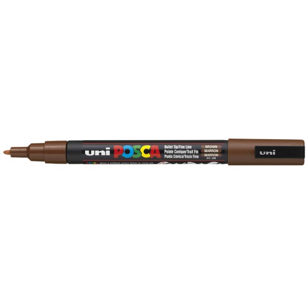 POSCA Pigmentmarker PC-3M, braun