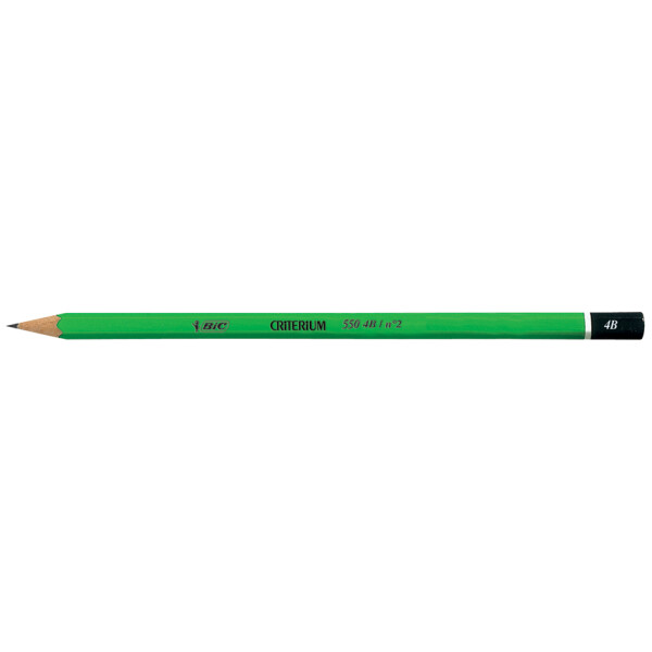 BIC Bleistift Criterium 550, Härtegrad: 3B, sechseckig