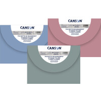 CANSON Zeichnungsmappe, 270 x 350 mm, helle Farben