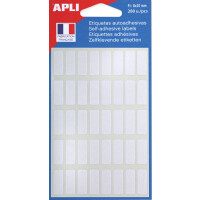 APLI Vielzweck-Etiketten, 9 x 13 mm, weiß