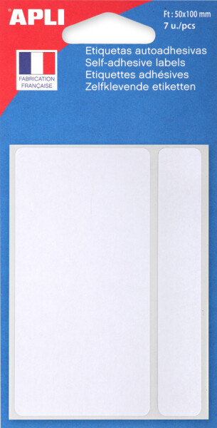 APLI Vielzweck-Etiketten, 16 x 22 mm, weiß
