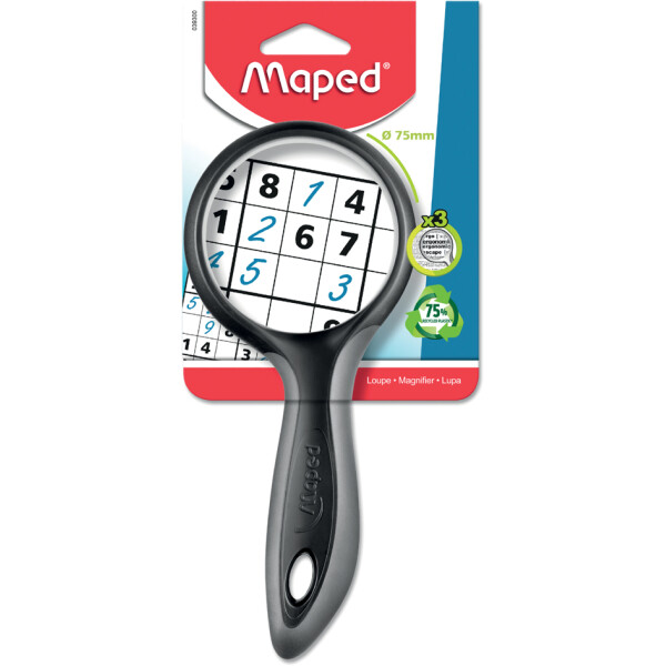 Maped Lupe mit Griff, rund, Durchmesser: 50 mm