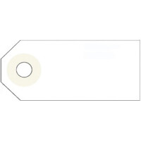 APLI Warenanhänger, 100 x 51 mm, neutral, mit Draht