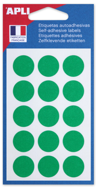 APLI Markierungspunkte, Durchmesser: 8 mm, rund, grün